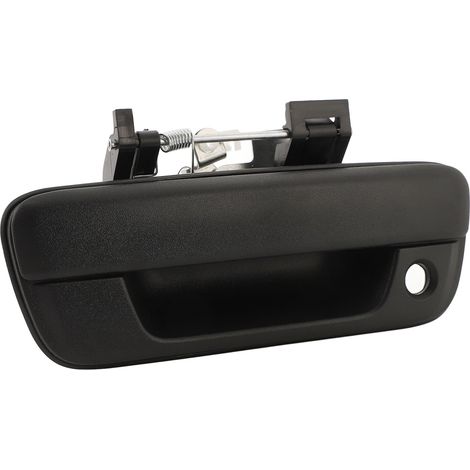 aqxreight ABS Heckklappengriffblende, Heckklappengriff, Solide Konstruktion, Ersatz für Heckklappenverriegelungsgriff für Isuzu D- 2002 bis 2011 (SCHWARZ). (1/5)