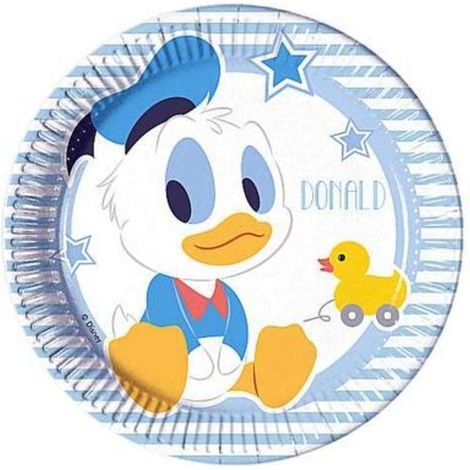 Cf.8 Piatti Carta 20Cm Mickey Infant 85588 X1
