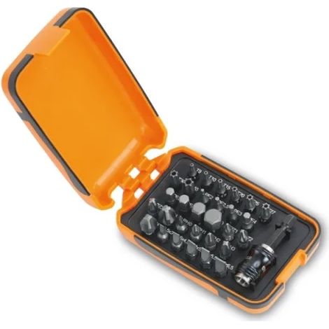 Beta Set portainserti e inserti 1/4" 31 Pz. 860MIX/A31 cod. 8610802 (1/2)