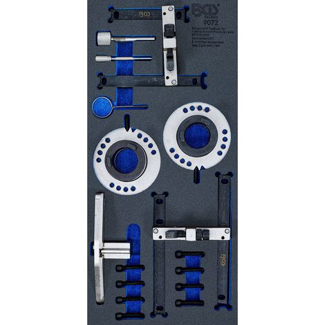 BGS Werkstattwageneinlage 1/3: Motor-Einstellwerkzeug-Satz für Ford 1.0 / 3-Zylinder Ecoboost - 9072 (1/2)