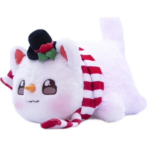 Lot doux chaton cartoon peluche coussin décoratif maison collection figurine jouet anniversaire enfant (1/5)