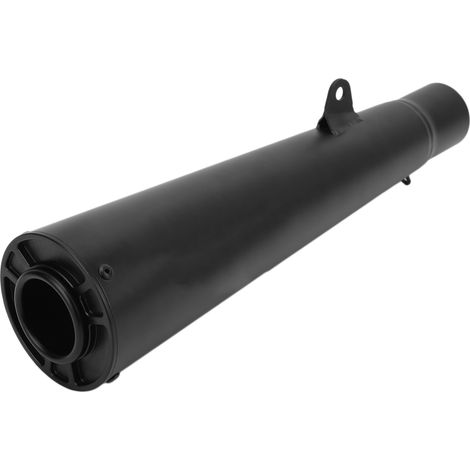 Pot d'échappement moto 2en1 silencieux tube universel remplacement pour Kawasaki ZX14 2006-2011 noir (1/5)