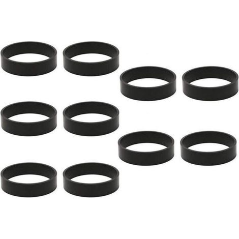 Courroie D'Aspirateur - Pour Modèles Kirby - 10 Pièces - Compatible Tous Modèles Série Kirby - Noir (1/4)