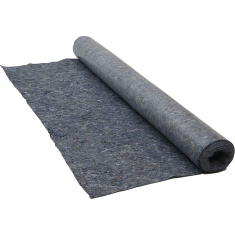 Wovar – Rouleau de feutre 0,95 x 10 m – Isolation phonique – Protection temporaire pour déménagement – Surface couverte 10 m²
