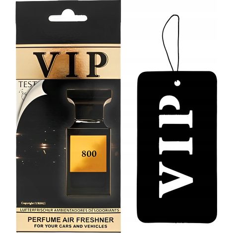 Ambientador para coche Caribi VIP 800 Tom Ford con aroma a tabaco y vainilla (1/2)