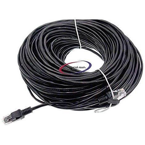 Câble réseau Ethernet CAT5E RJ45 pour caméra IP, PoE (20 m) (1/5)