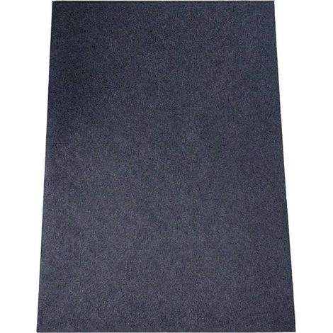 NALOOKAMIC Tapis de cheminée ignifuge, tapis de feu antidérapant, tapis ignifuge 100150cm (1/5)