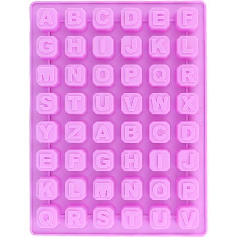 Moule en Silicone pour Bonbons, Glace pour Cubes de Chocolat, pour Moules Carrés, Moule en Coeur pour Chocolat, Dessert, Pâtisserie, Moule à Pâtisserie, Moule à Gâteaux, Moules à (1/5)