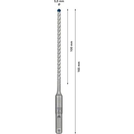 30er-Pack Hammerbohrer SDS plus-7X EXPERT 5x100x165mm Bosch
