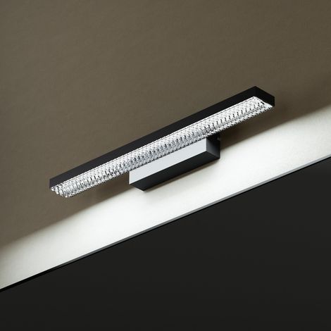 Mai & Mai Lampada da Specchio LED per Bagno, Applique Specchio Luce Bianca Fredda, Luce per Trucco, Illuminazione da Parete, 40cm, 9W, 6000K (1/5)