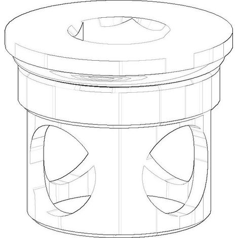 DO Stopfen für xTOOL ERSATZTEILE 04213407700 D 27 x 23 mm