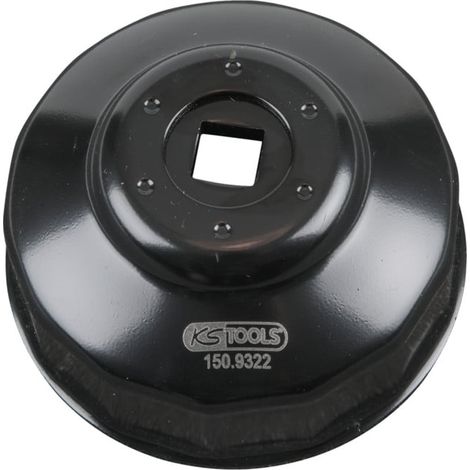 Kstools – Cloche pour filtre à huile 68-14 – Carré d’entraînement 3/8' – Compatible Mazda, Ford, Subaru – Surface vernie (1/5)