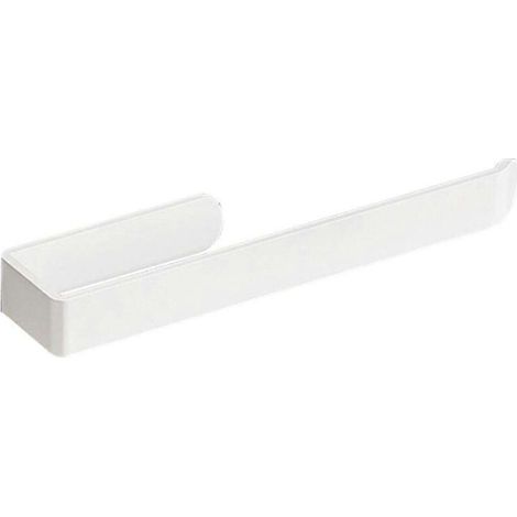 Porte-essuie-tout mural de cuisine en aluminium mat blanc, 28 cm (1/5)