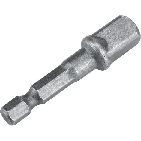 Ensemble de 3 adaptateurs pour douilles hexagonales 1/4" vers forets 1/4", 3/8" et 1/2" (rallonge courte) (1/4)