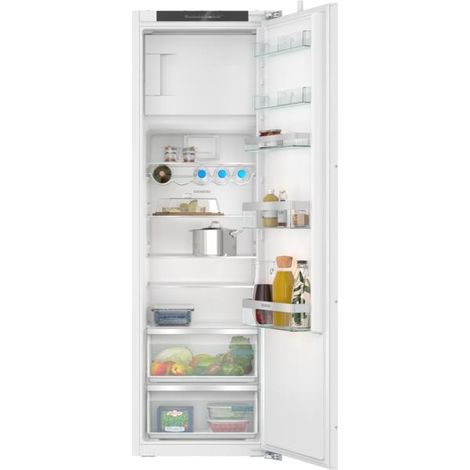 Siemens – Réfrigérateur intégrable 1 porte – Volume 280L – Hauteur 177.2cm – Froid statique – Classe énergétique E – KI82LVFE0