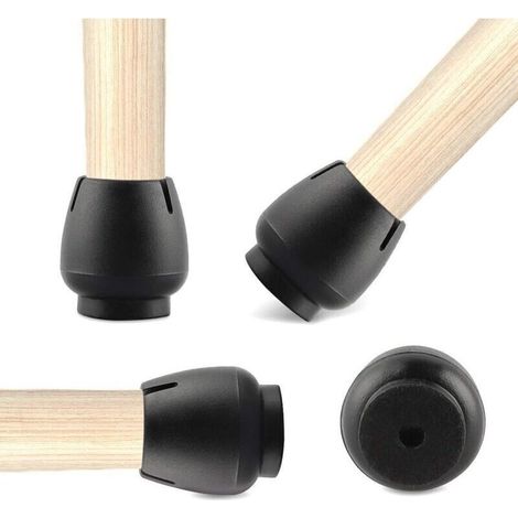 32 Pièces Protection Pied de Chaise, Silicone Chaise Casquettes Pieds,Embout de Chaise avec Coussinets en Feutre,Protection Pied de Chaise Silicone pour Protéger Le Sol des Rayures et du Bruit (1/3)