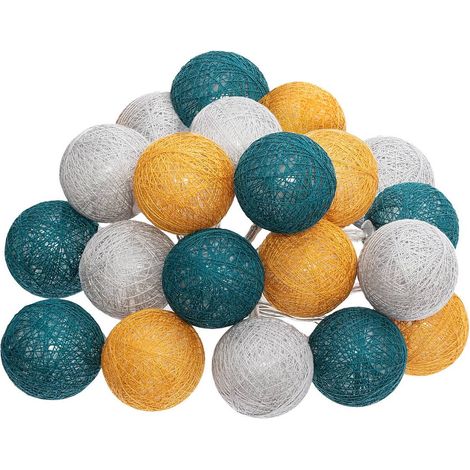Ghirlanda led settore 20 palline tropicali d6cm - Atmosphera créateur d'intérieur