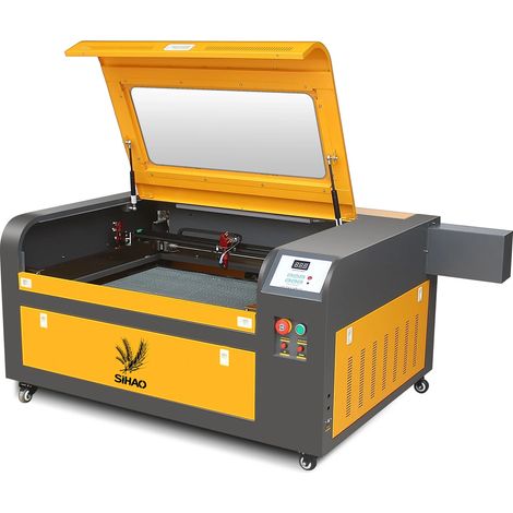 SIHAO Neue 80W CO2-Lasergravurmaschine 700x500mm 700x500mm