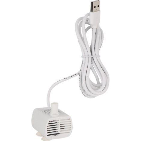 Mini pompe USB submersible pour aquarium et distributeur d'eau pour animaux (1/5)