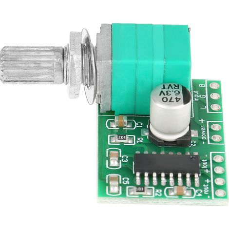 4 modules d'amplificateur de puissance audio numérique PAM8403 Mini DC 5V avec potentiomètre (1/5)