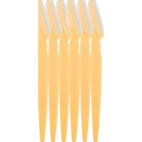 Lot de 4 rasoirs de précision pour sourcils et poils du visage, tondeuse de sécurité multifonctionnelle pour femmes et hommes. (1/5)