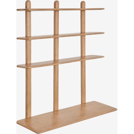 Escritorio con estantería en madera Veleta SKLUM &x2194&xFE0E 130 cm (1/5)