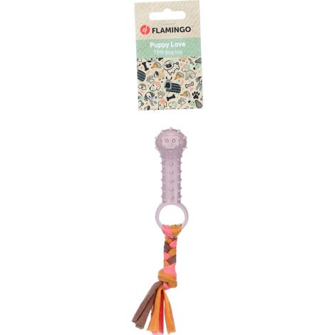 jeux Bunty Os Taupe ø 3.2 x 20 cm pour Chiot - Flamingo (1/4)
