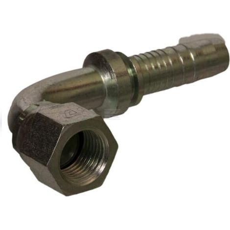 Racor DN10 F 1/2" JIC 90 ALFAGOMMA PA10890S
