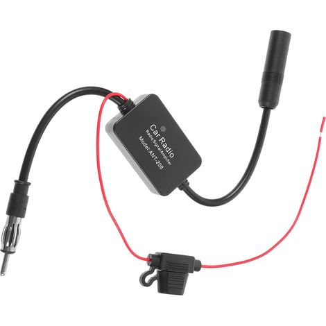d antenne FM 12 V et optimiseur de réception pour autoradio (1/5)