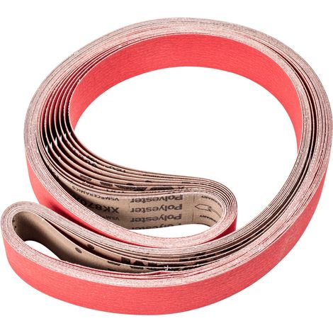 PFERD TOOLS Keramikkorn Schleifband BA 50x2000mm CO-COOL120 für Edelstahl-Schliff mit Bandschleifer 10 Stk (1/5)