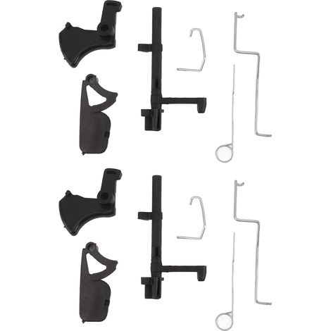 Kit de ressorts d'arbre de commutateur de tige de starter de déclencheur d'accélérateur, 2 jeux adaptés à la tronçonneuse MS170 MS180 017 018