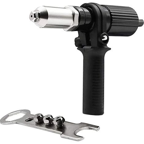 Pistolet à riveter électrique Machine noyau tirer accessoires pièces jointes perceuse à riveter sans fil adaptateur de Joint riveteuse insérer écrou outils (1/5)