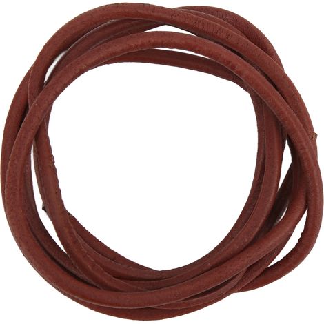 Courroie en cuir durable pour machine à coudre à pédale, longueur réglable et résistante à l'usure (1/5)