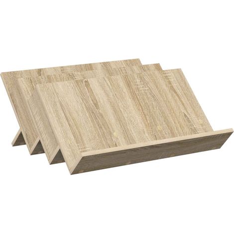 Maison Exclusive - Scaffale per riviste Rovere Sonoma 65 x 53 x 28,5 cm