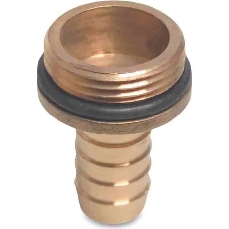 Racor Latón Manguera 3/4" con Junta Tórica 20mm