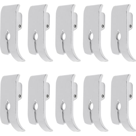 10 Pièces Pied Presseur en Acier Inoxydable pour Machine à Coudre, Durable et Polyvalent (1/5)
