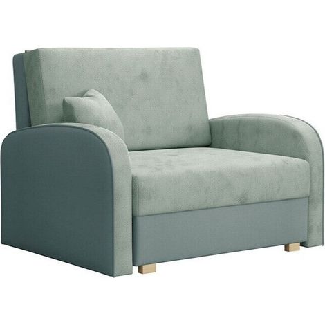 Sillón Galona I, Mono 237 + Sorriso 8, 85x103x98cm, Tapiz, Patas: Madera, 0, Muebles ya montados