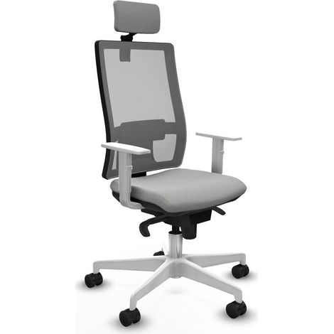 Piqueras et Crespo 4B026N2 Chaise de bureau gris clair (1/3)