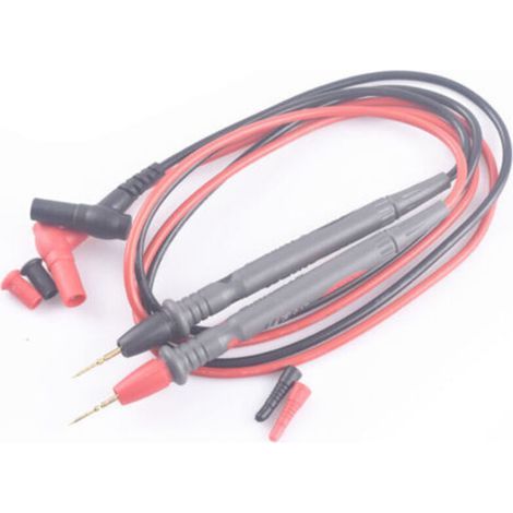 Stylo de Test à pointe Fine 1000V 10A, fil de cuivre de haute précision, sondes plaquées or pour multimètre électronique (1/5)