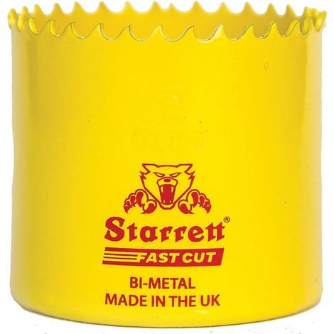 Foret bimétallique Starrett à coupe rapide - Ø60mm (1/2)