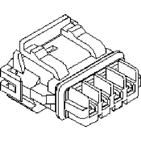 Molex Boîtier femelle pour câble Nbr total de pôles 2 Pas: 5 mm 521170241 1 pc(s) Tray