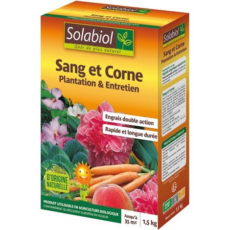 Sangue e Corno 1,5 kg - Solabiol