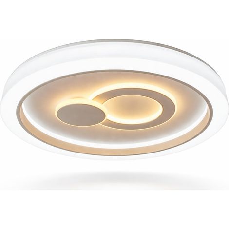 Plafoniera LED 72W da Soffitto Ø48 cm con Cambio Colore e Minimo Consumo