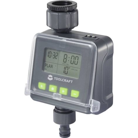 TOOLCRAFT TO-9612291 Unità di controllo per irrigazione Con sensore pioggia
