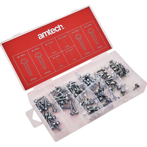 120pc Self Drilling Screw Set - S6295 (1/3)