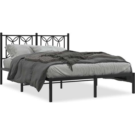 Maison Exclusive - Estructura cama sin colchón con cabecero metal (1/5)