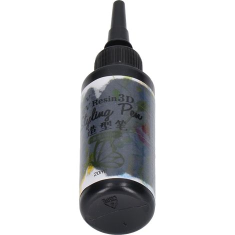 Stylo de modélisation UV 3D pour résine époxy, contours et modélisation tridimensionnelle, doré. (1/5)