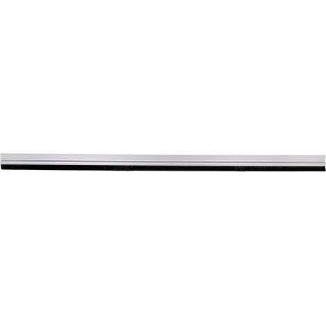 COFAN burlete gris adhesivo de aluminio con cepillo 92 cm , El burlete adhesivo con cepillo sella la parte inferior de puertas de madera, aluminio o PVC, evitando la entrada de air (1/5)