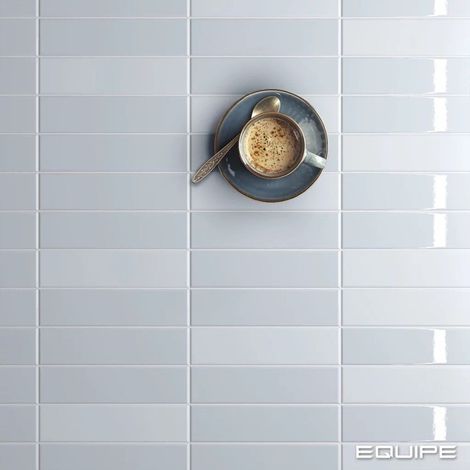Faience Effet Zellige COSTA NOVA 5x20 cm Baby Blue (1/4)