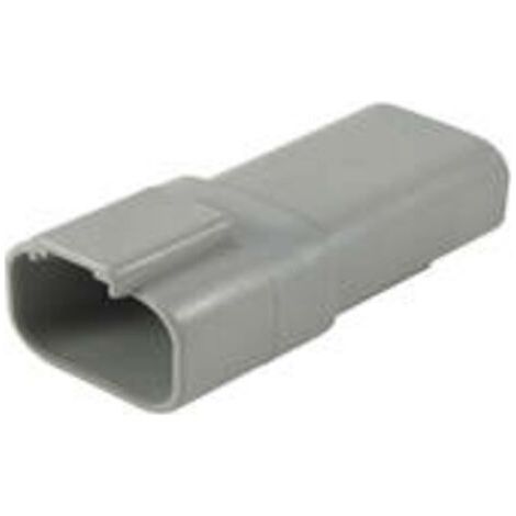 TE Connectivity DT04-4P Cosse cylindrique mâle mâle, droit Nombre total de pôles: 4 Série (connecteur rond): DT 1 pc(s) W554721 (1/3)